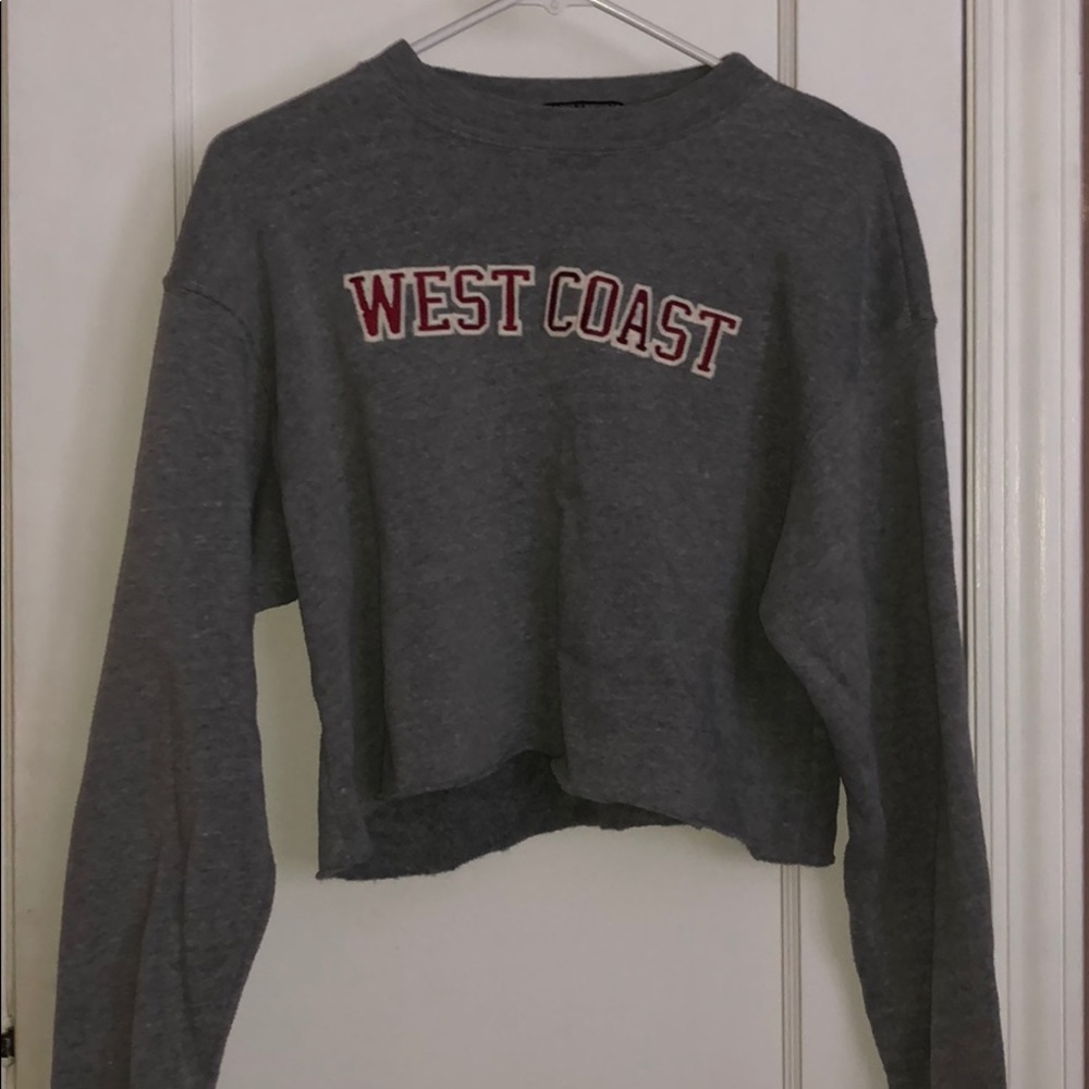 Brandy Melville Crop Top Sweatshirt!